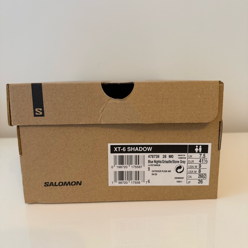 Salomon XT-6 SHADOW M8/W9 - Picture 7 of 7